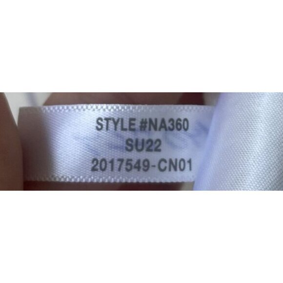 Madewell Womens Top XL Rainbow Linen Colorful Beachy Lightweight Button Front - Picture 12 of 12